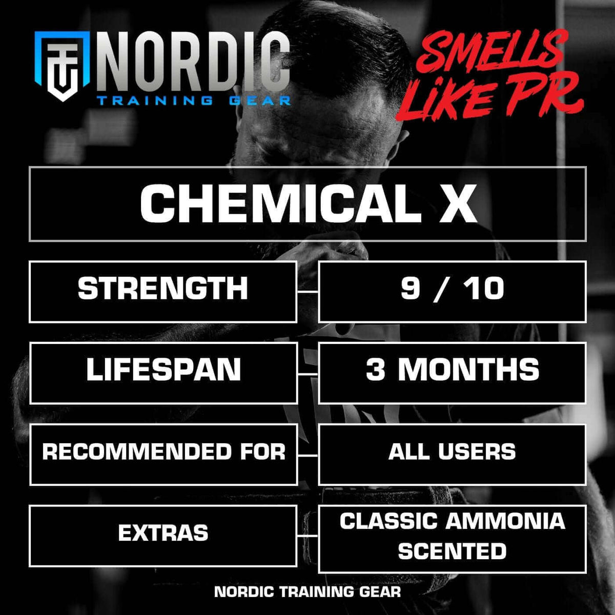 SMELLS LIKE PR - CHEMICAL X