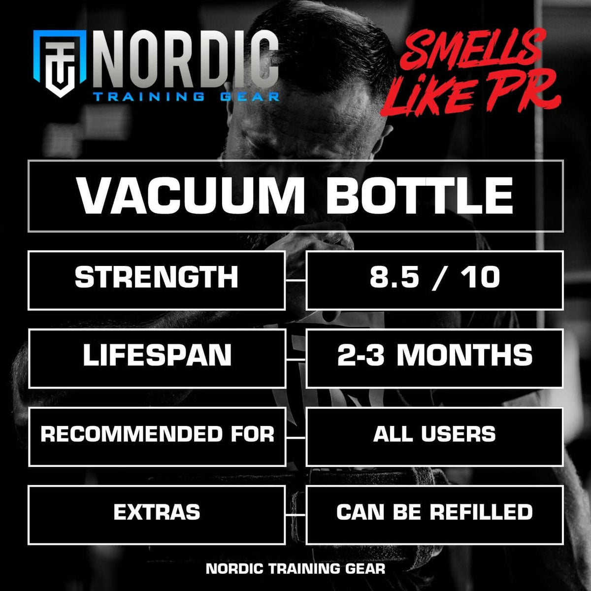 SMELLS LIKE PR - VACUUM BOTTLE